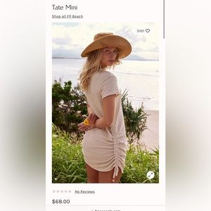 Free People Tate Mini. Beach cover up. Never worn.